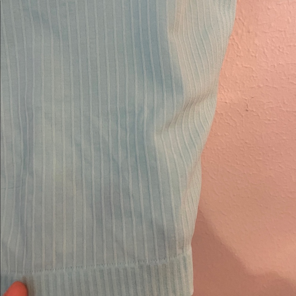 Lululemon Ebb To Street Razorback Crop Tank Wild Mint - Picture 5 of 5